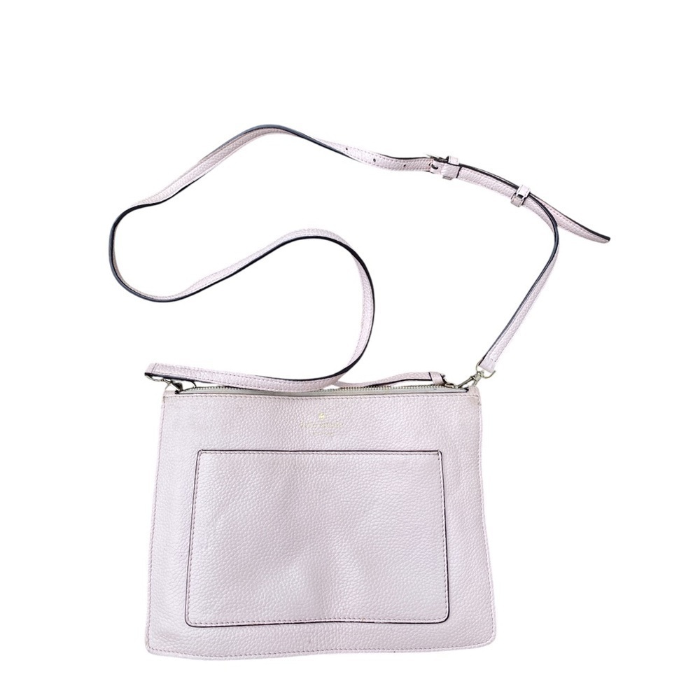 Kate Spade Cream Crossbody with Silver Hardware